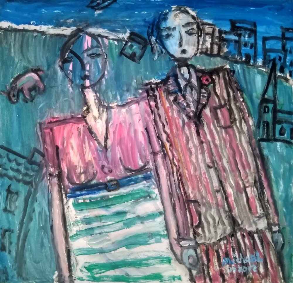 Michael Sarjeant - Blue couple